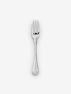 Consulat Fish Fork In Silver Plate By Puiforcat