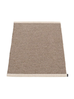 Mono Rug Runner - Dark Mud