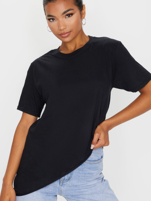 Black Oversized Boyfriend T Shirt