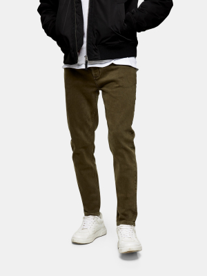 Khaki Skinny Jeans