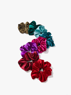 Velvet Hair Scrunchie Set