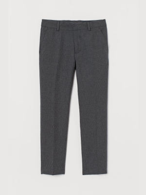 Textured Suit Pants