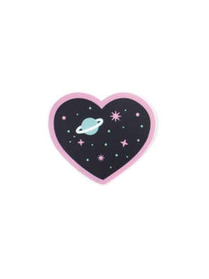 Heart Space Sticker