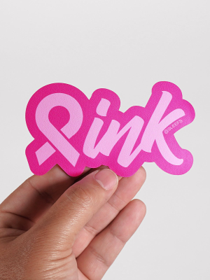 Pink Ribbon Sticker