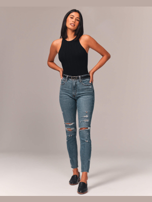 High Rise Skinny Jeans