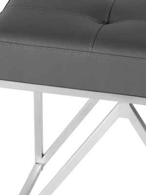 Nuevo Celia Occasional Bench - Grey