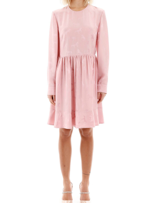 Stella Mccartney Long Sleeve Gathered Dress