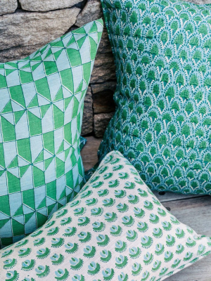 Cadiz Emerald Pillow, Lumbar