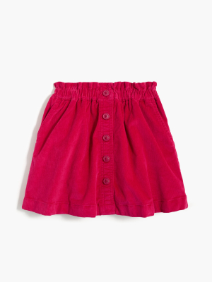 Girls' Corduroy Skirt