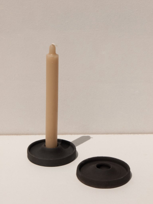 Candle Holder - Matte Black