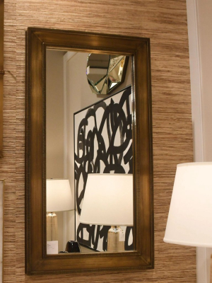 Ellen Mirror Brass Small