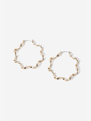 **wiggle Hoop Earrings