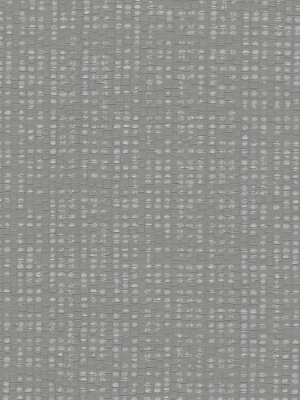 Spot Check Wallpaper In Grey From The Design Digest Collection By York Wallcoverings