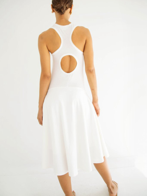 Cian Dress Off-white