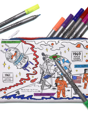 Space Explorer Pencil Case