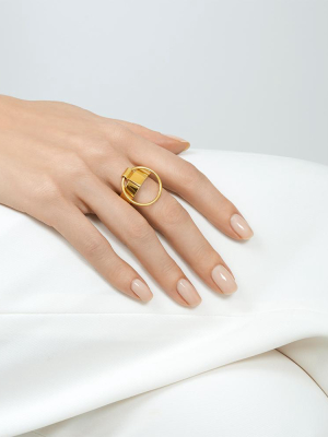 Icon Ring Yellow Gold