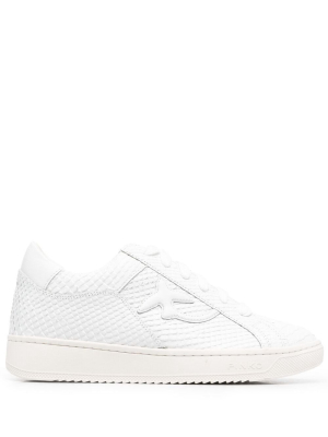 Pinko Textured Low-top Sneakers