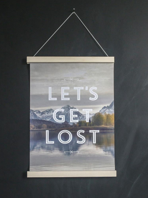 Faunascapes 'let's Get Lost' Art Print