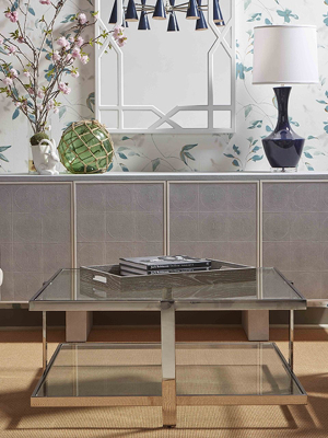 Maris Modern Two Tier Square Coffee Table