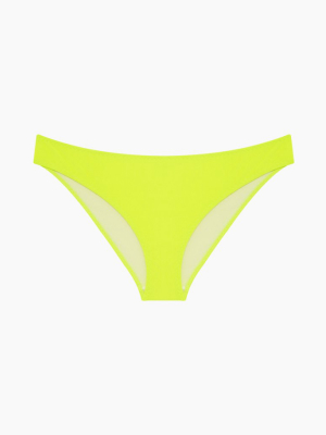 Classic Hipster Bikini Bottom - Fluo Yellow