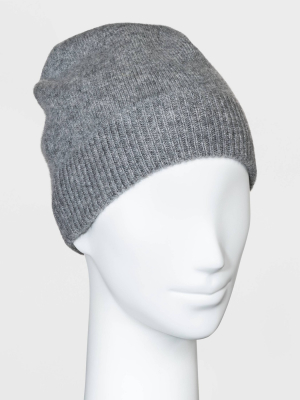 Women's Cashmere Beanie - A New Day™ One Size