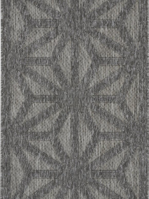 Cozumel Indoor-outdoor Rug In Dark Grey