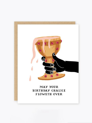 Birthday Chalice Card