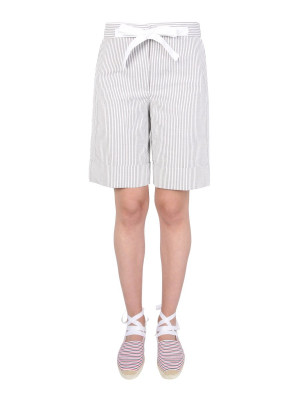 Thom Browne Striped Tie Waisted Shorts