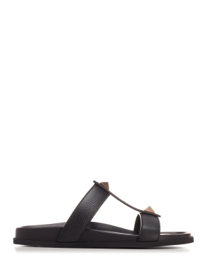 Valentino Garavani Roman Stud Slide Sandals