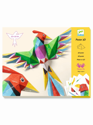 Amazonie 3d Poster Paper Creation Activity