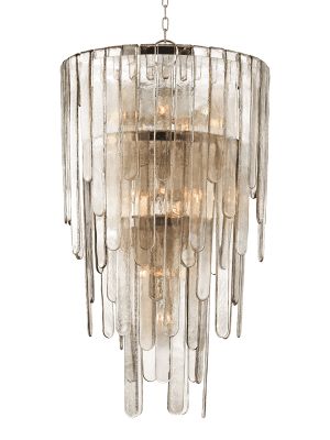 Fenwater 16 Light Pendant Polished Nickel