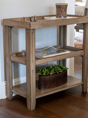 Trace Three Shelf Table - Décor Therapy