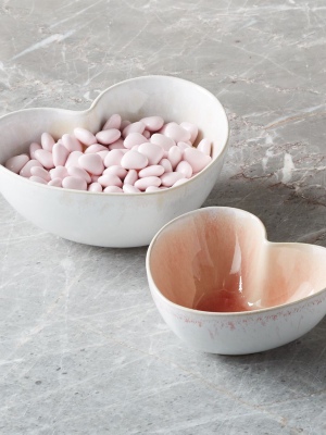 Heart Bowls, Set Of 2