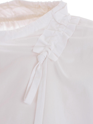 Eudon Choi Ruffled Long-sleeved Blouse