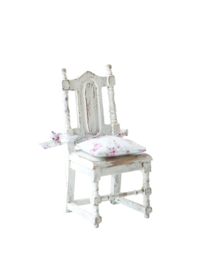 Dollhouse Furniture - White Chair