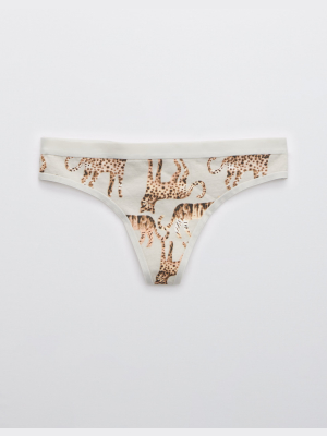 Aerie Cotton Thong Underwear