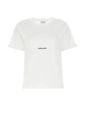 Saint Laurent Logo Print T-shirt