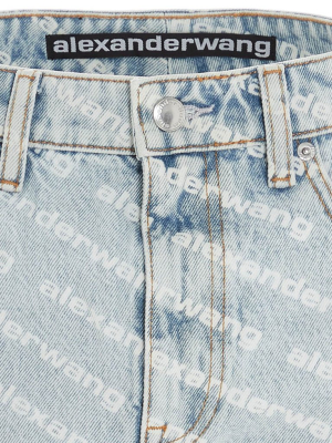 Alexander Wang Bite Logo Shorts