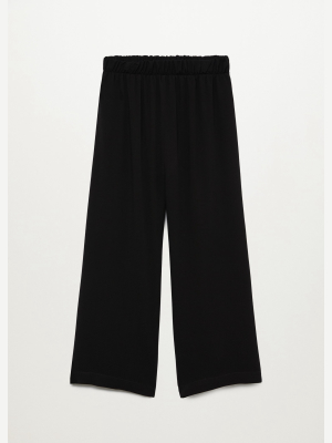 Fluid Culotte Pants