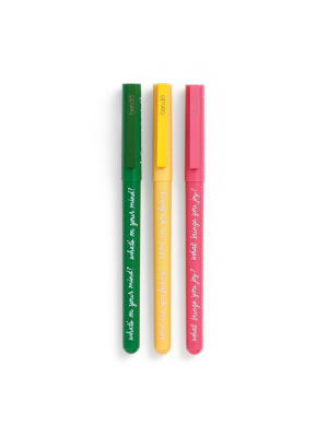 Write On! Pen Set - How Are You Feeling?