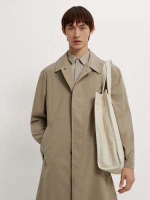 Lightweight Water Repellent Trench Coat