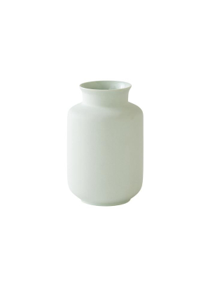 Mini Matte Vase In Green