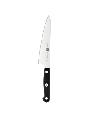 Zwilling Gourmet 5.5-inch Serrated Prep Knife