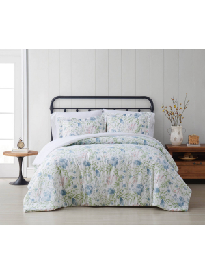 Cottage Classics Field Floral Comforter Set