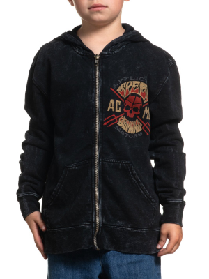 Speed Demons Zip Hood-youth