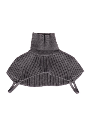 Maison Margiela Ribbed High-neck Scarf