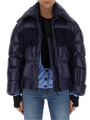 Moncler Grenoble Fringed Puffer Jacket