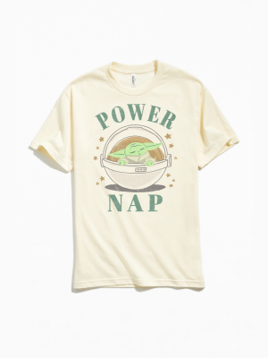 Star Wars The Mandalorian Power Nap Tee