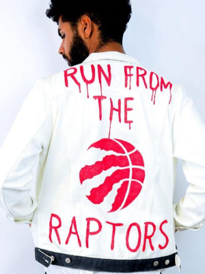 'go Raptors' Denim Jacket - Men