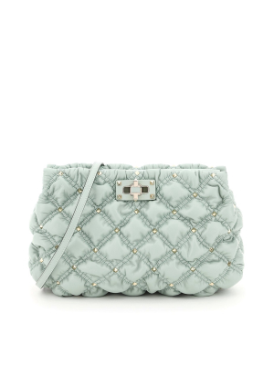 Valentino Garavani Rockstud Spikeme Clutch Bag